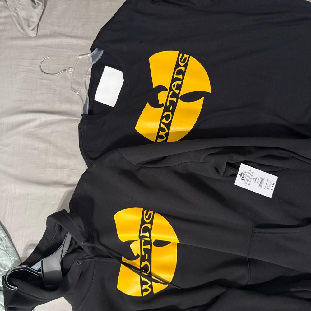 Wu-Tang Clan Black and Yellow Hoodie